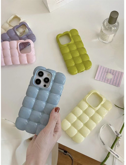 구름 패딩 하드 젤 휴대폰 케이스