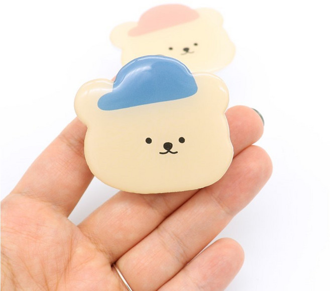 젤리크루 망상리토끼 하트쿠키 곰머그톡 캔디톡 하트탄붕이그립톡 핑크곰톡 현타토끼톡 꽃카톡 에어팟톡 밤톨톡 달붕이톡, 1개, 파란모자 밤톨톡