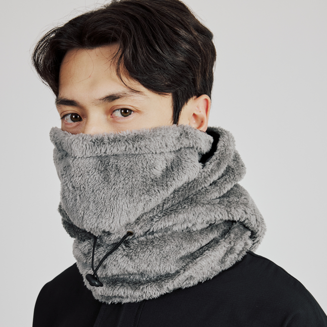 윈어블 플리스 방한 바라클라바 넥워머 겨울 스키 자전거 남녀공용 커플 아이템