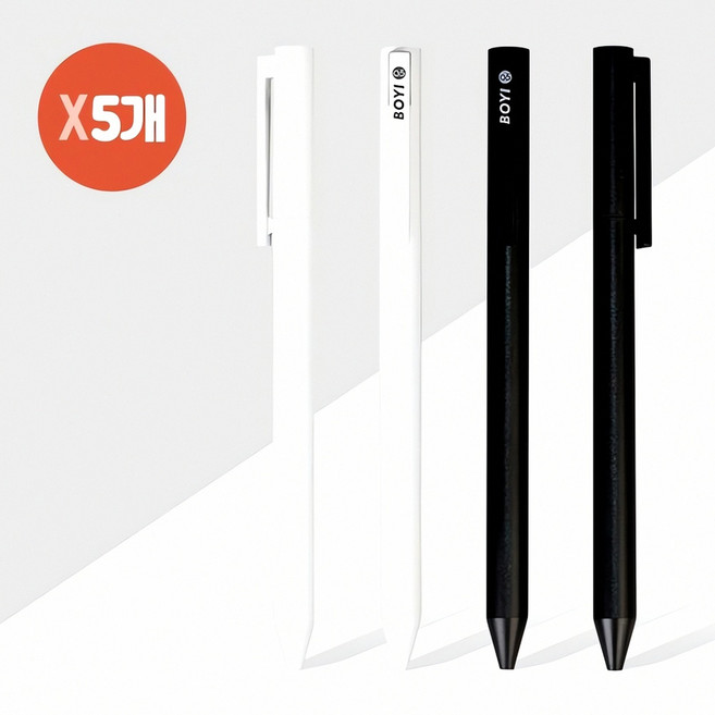 비크 보이니들젤펜 0.5mm 5개 젤펜 색상 필기구 필기 문서 작업 스케치 낙서 팬시, 색상혼합