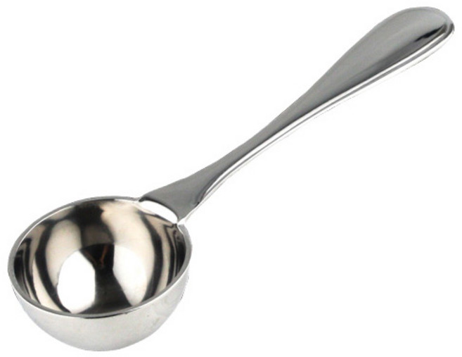 커피 스푼 10g용, Metallic Silver, 1개