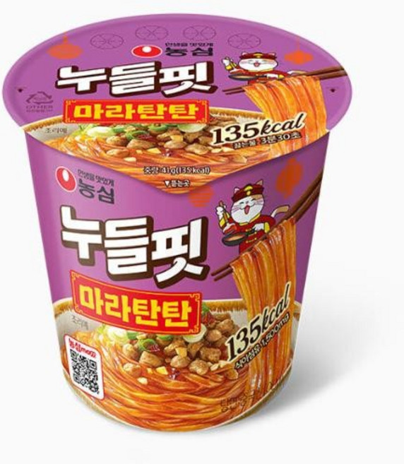 누들핏 마라탄탄맛 41.0gx8입 농심