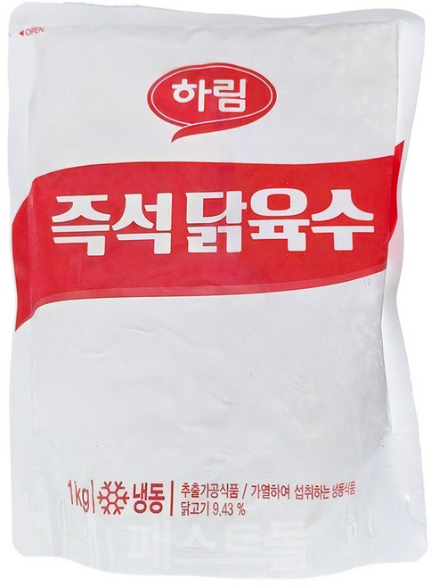 하림 즉석닭육수, 1개, 1kg