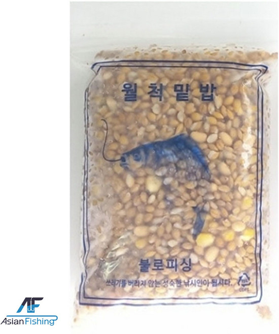 불로피싱 낚시용 겉보리 밑밥 대물 미끼 삶은보리, 삶은 겉보리 1봉, 1개