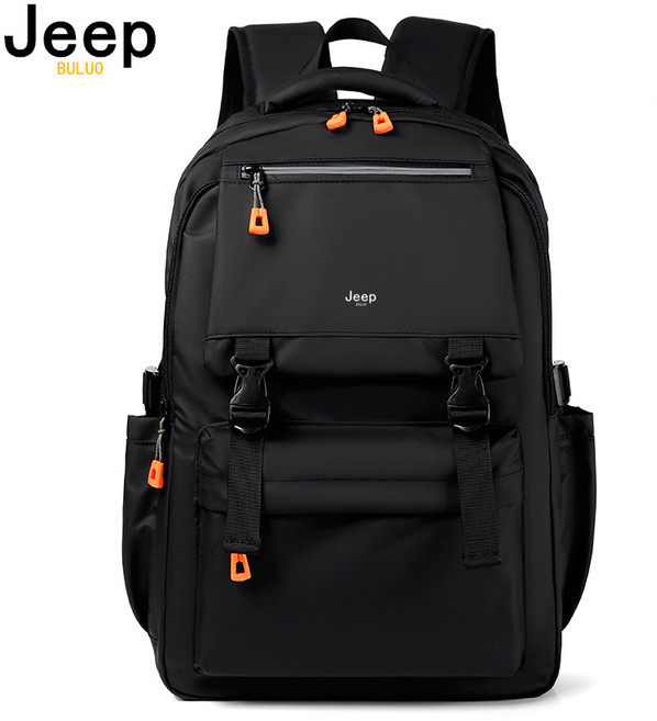 JEEP BULUO 브랜드 남녀 배낭 여행 캐주얼 대학생 청소년 책가방 14인치 노트북 방수 신상품