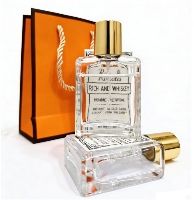 [Roxelis] Rich and Whiskey Homme Perfume 리치앤드위스키 향수(고급쇼핑백 증정), 1개, 50ml