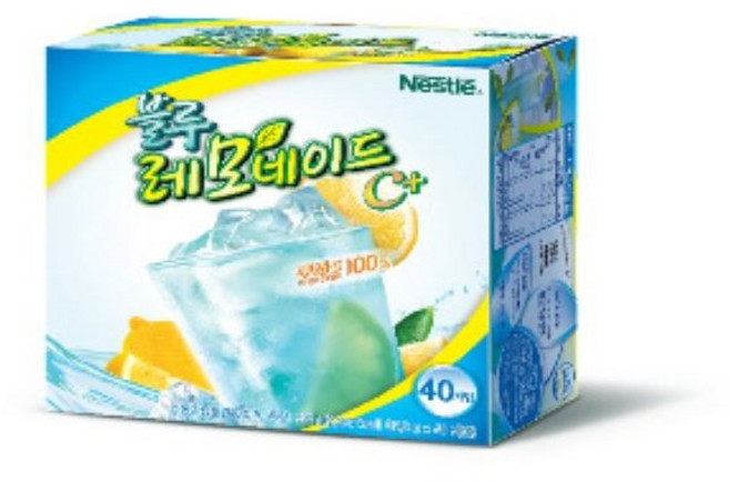 네슬레 블루 레모네이드, 13.3g, 40개입, 5개