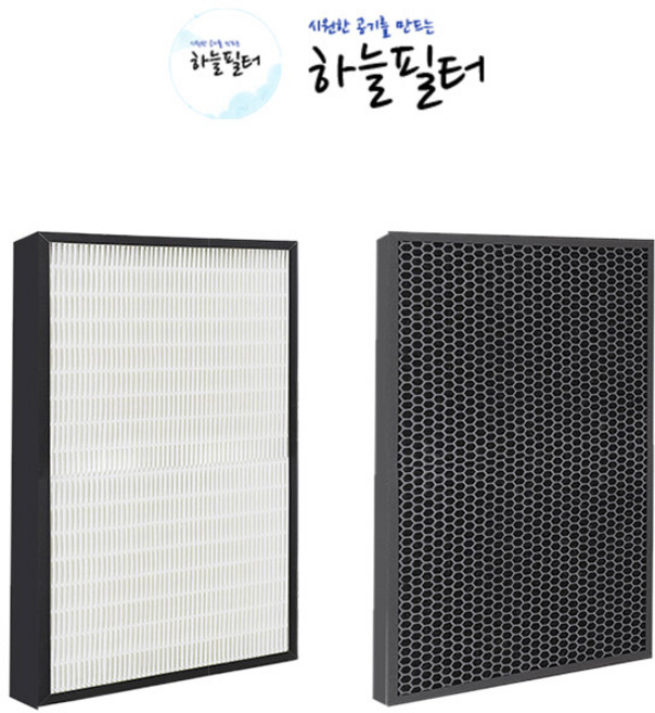 하늘필터 국내산 코웨이 AP-1019C 공기청정기 호환필터, 1개