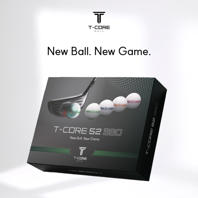[360도 제로볼] 티코어 52 제로로스 저압축 골프공, 1개, 12개입, 화이트