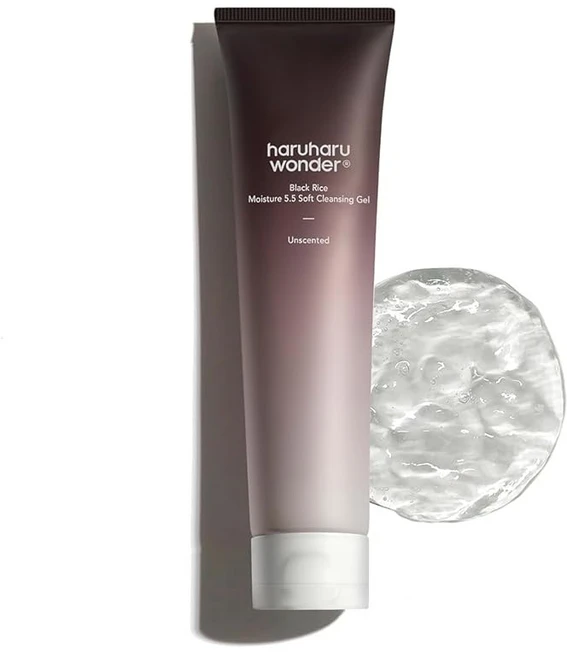 하루하루 원더 흑미 모이스처 5.5 소프트 클렌징 젤 100ml 발효 흑미 세안 폼 클렌저 - 쿠팡