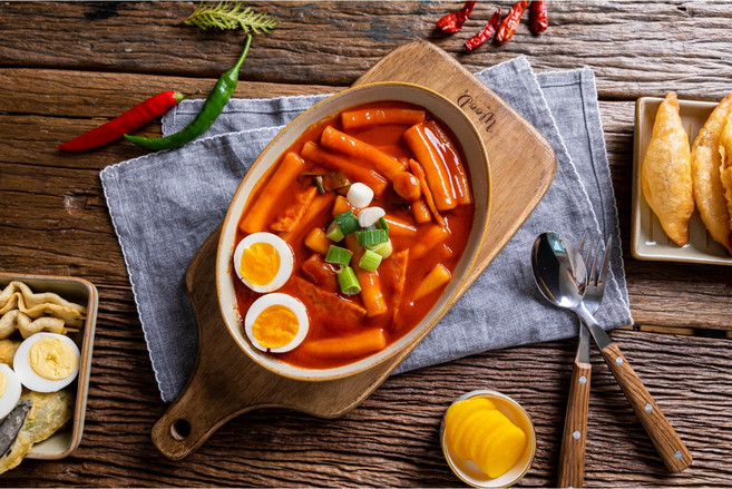 일편떡심 국물 떡볶이 300g, 4개