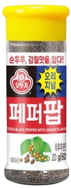 오뚜기 페퍼팝 오리지널 20g 5개