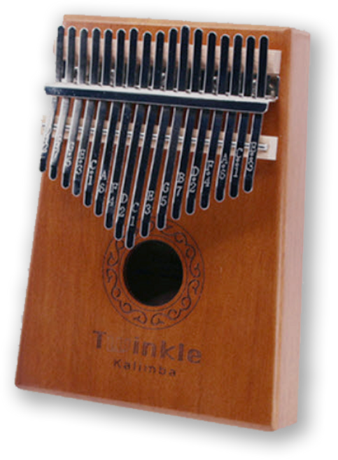 칼림바 17음계 마호가니 트윙클칼림바 풀세트 +칼림바 교본, 칼림바+하드케이스, 1개