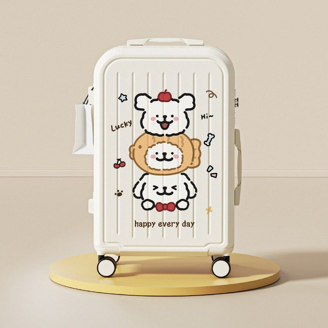 귀여운 강아지 여행용가방 기내캐리어 학생 24인치 트롤리여행가방 20인치 만화캐릭터