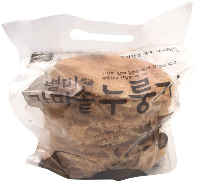 자연담아 별미 가마솥 누룽지, 1kg, 8개