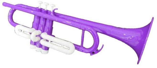 플라스틱트럼펫 초보자 트럼펫 연습용 입문용 리허설 나팔 테스트 1개, G