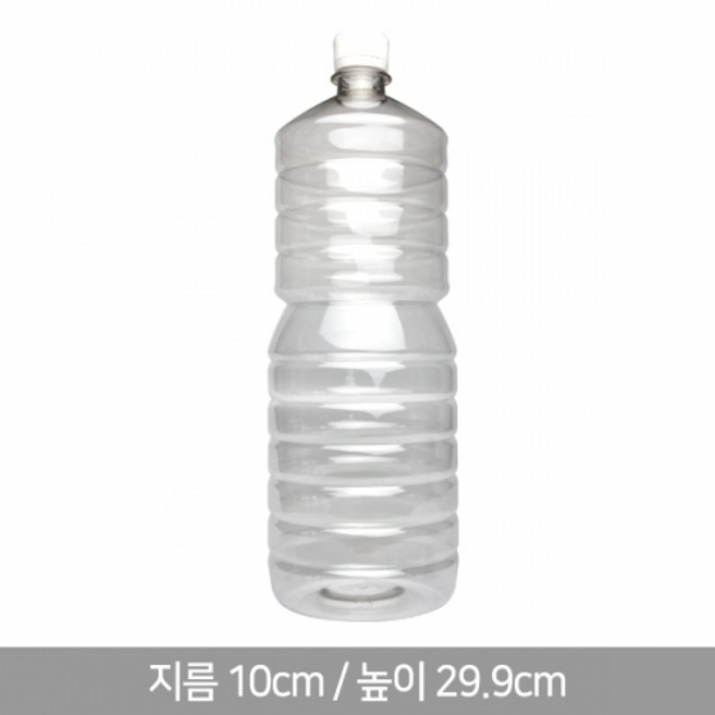 HD-원형 생수병 페트병 공병, 골드캡, 120개, 1.8L