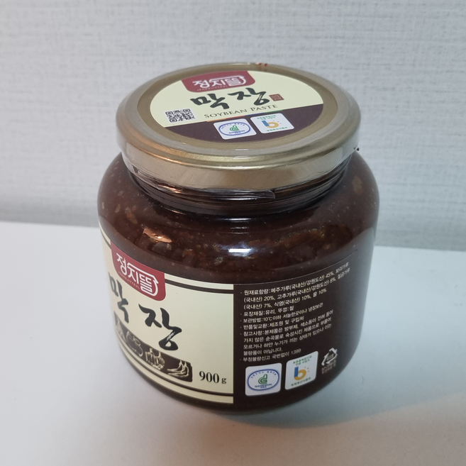 강원도 막장 900g 보리막장 막된장 100%국산콩 시골막장, 1개