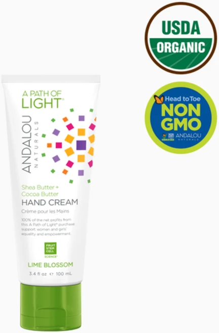 안달로우내추럴스 핸드크림 라임 블러썸, 100ml, 1개 - 쿠팡