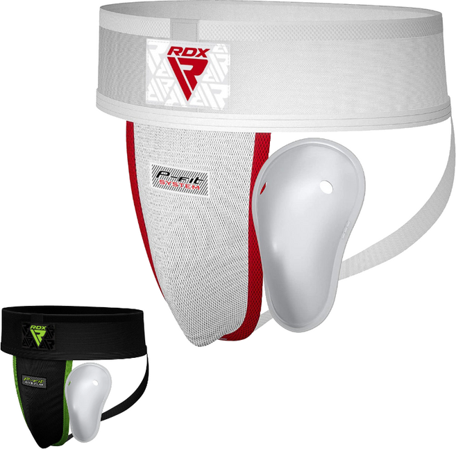 링사이드코리아 RDX 복싱 MMA 낭심보호대 / 그로인가드 격투기 컵가드 남성용, 화이트, 1세트