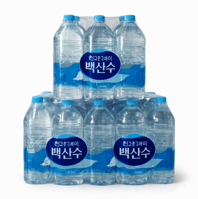 농심 백산수, 24개, 2L