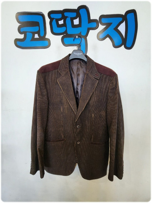 남005559 코모도정품 정장 코듀로이 골덴 자켓 블레이저 아우터 캐주얼 중고구제 코딱지구제