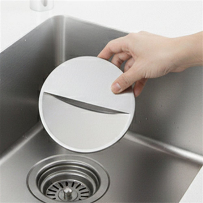 럭키비나 반달모양 배수덮개 깔끔대장하수구트랩