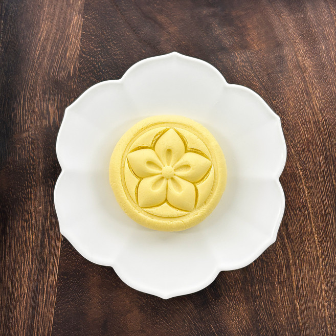 절편 떡도장 떡살 설기 도장 백설기 떡틀 수선화, 1개