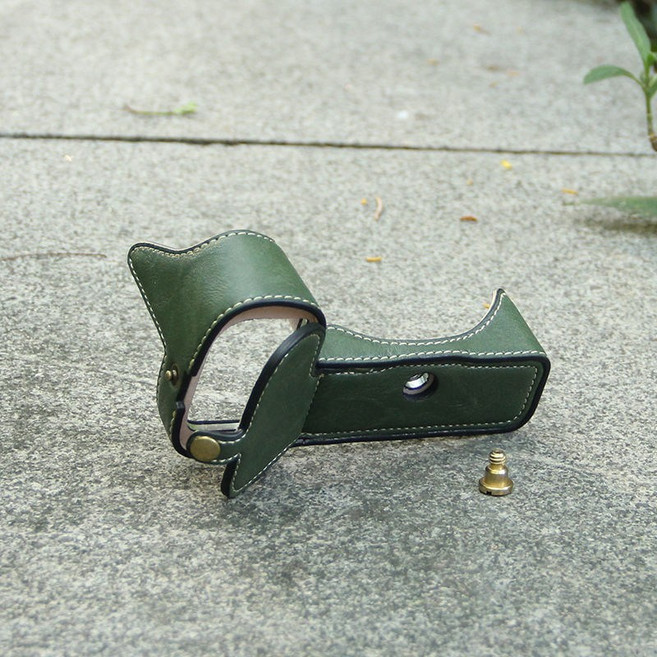 적용니콘Z6카메라백Z5/7/Z50/Z30베이스Z7II마이크로싱글ZFC 캐논R5/R6 가죽케이스 Z6II, Z5/Z6/Z7 베이스 그린, 1개