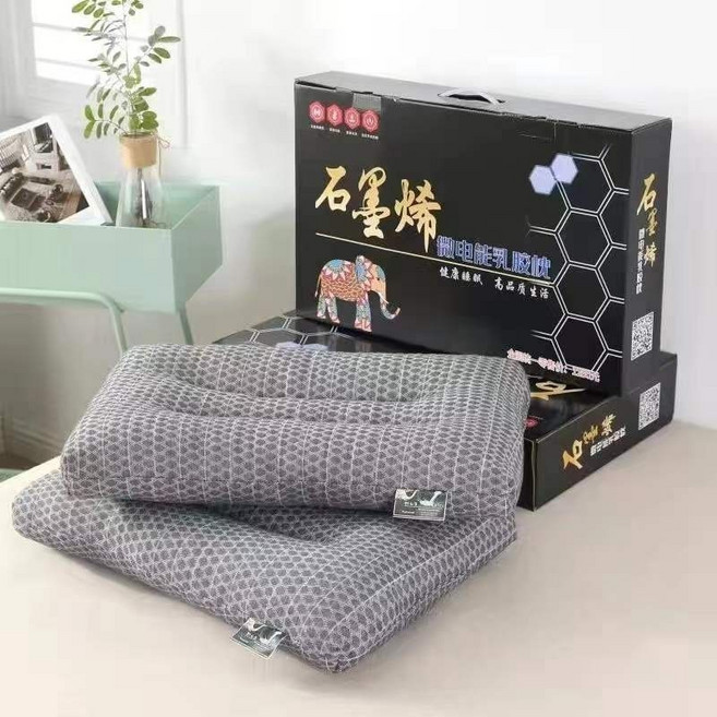 moa 石墨烯微電能乳膠枕, S121, 1件