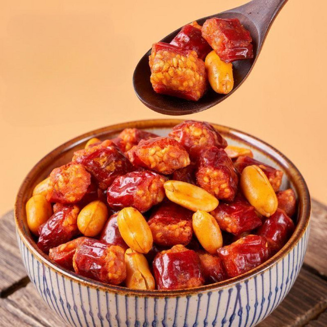 사천 칠리 땅콩 매콤 고추 1kg 바삭 마라 안주 와인 요리 향취, 1. 마라고추땅콩500gx2봉, 1개