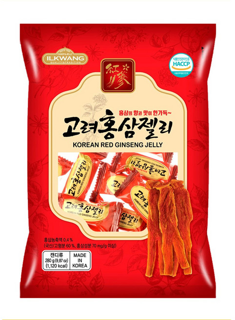 일광제과 고려홍삼젤리, 280g, 15개