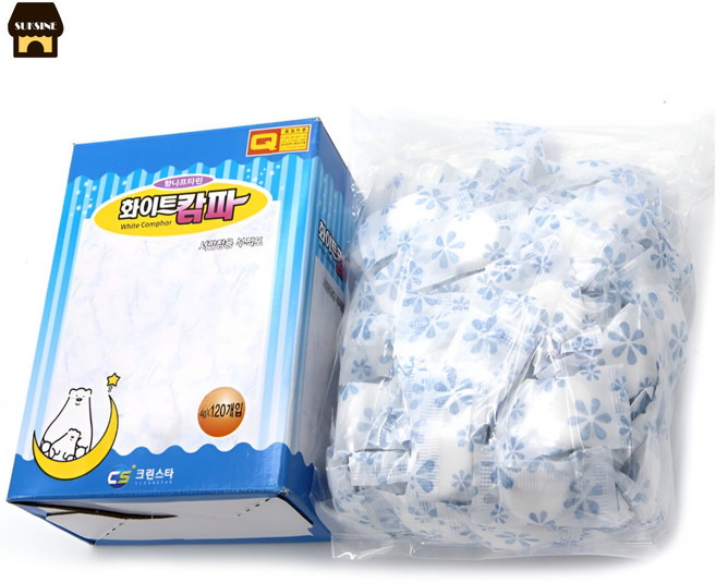 화이트캄파 부직포 나프탈렌 대용량, 4g, 120개