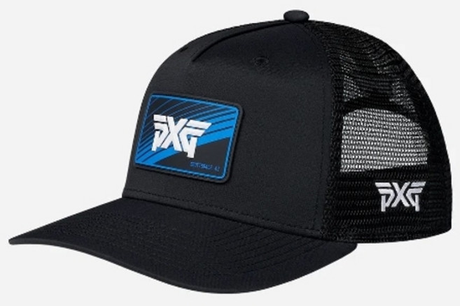PXG 골프모자 남녀공용 5패널 메쉬 햇 블랙 2026, FREE