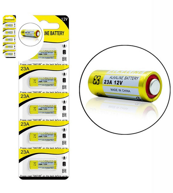 23A12V 자동차리모컨배터리 12V23A배터리 건전지 리모콘, 없음