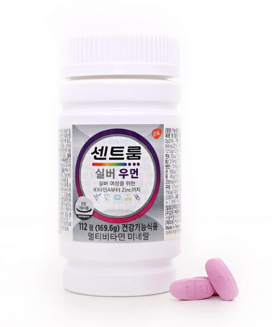 센트룸 멀티비타민 실버 포우먼, 112정, 1개