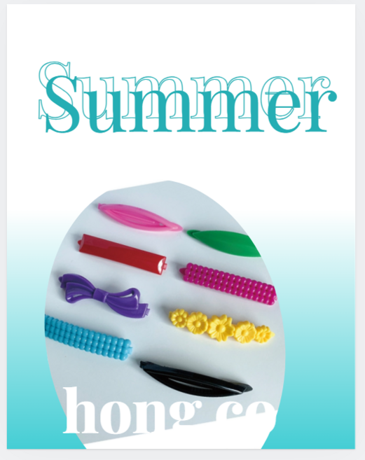 국산 스틱 헤어핀 머리핀 컬러별 8개 아기자기 꾸미기좋은 헤어악세사리