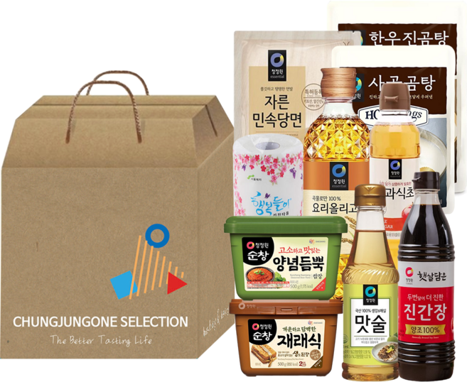 청정원 행복담음 설 명절 선물세트 1호, 1개, 500g