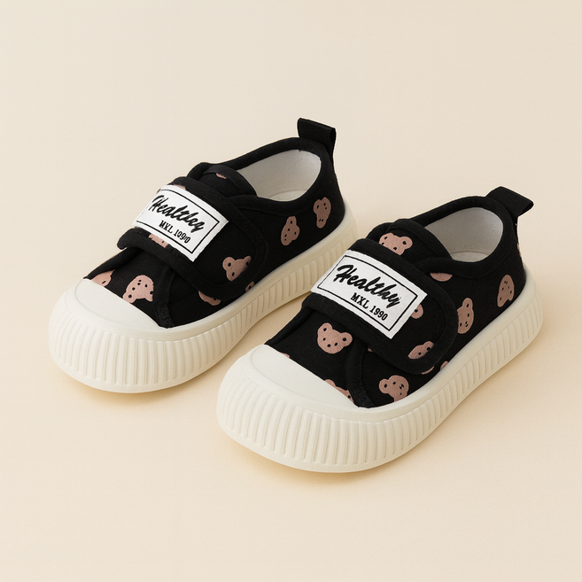 미니곰 운동화 유아신발 아동 벨크로 스니커즈 키즈