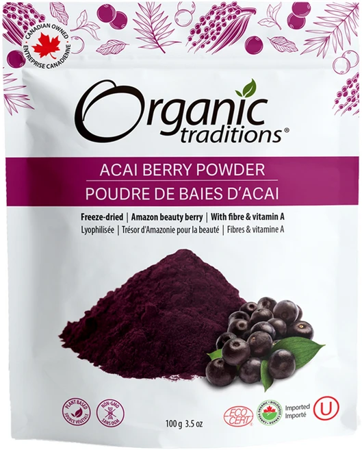 오가닉 트래디션 아사이베리 파우더 100g, 1개 - 쿠팡