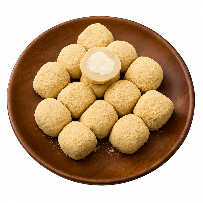 시크릿 쫀득 인절미 [개별포장] / 국내산 찹쌀반죽에 백앙금이 쏘옥~ 앙금인절미 식사대용 간식 선물용, 40개, 50g