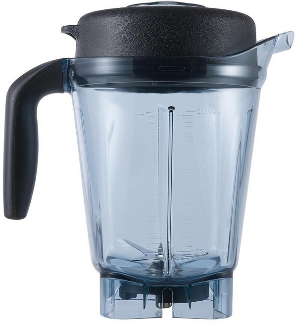 블렌더 피처 1.9L64온스 로우 프로파일 Vitamix 컨테이너 병 컵 교체용 750 5200 7500 E310 VM0103 등과 호환 212308, 블렌더 피처 1.9L64온스 로우 프로파일 Vitami
