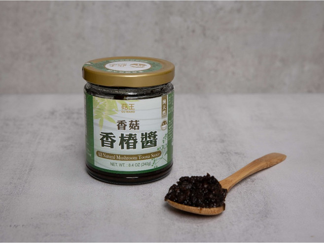 菇王 香菇香椿醬 純素 240g, 1個, 效期 2027.05.07