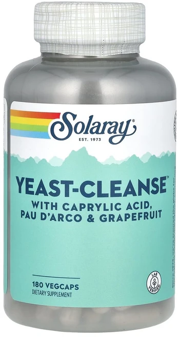솔라레이 Yeast-Cleanse 이스트클렌즈 베지캡슐 180정, 1개 - 쿠팡
