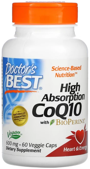 닥터스베스트 고흡수 코큐텐 바이오페린 함유 600mg 베지 캡슐 60정 1통, 1개 - 쿠팡