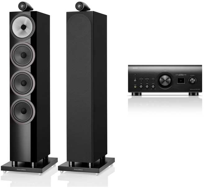 데논 PMA-3000NE + B&W 702 S3 하이파이 오디오, Silver, 702 S3(Black)