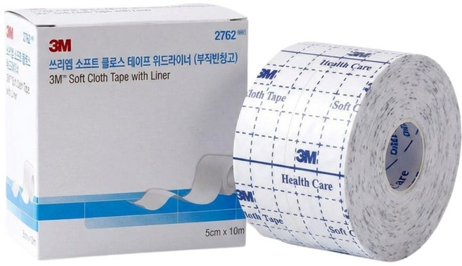 3M 소프트 클로스 반창고 2762, 1개, 1개입