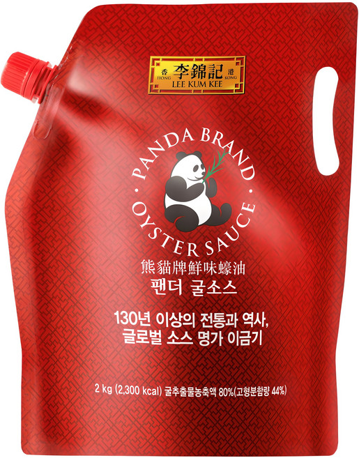 이금기 팬더 굴소스 파우치, 2kg, 1개