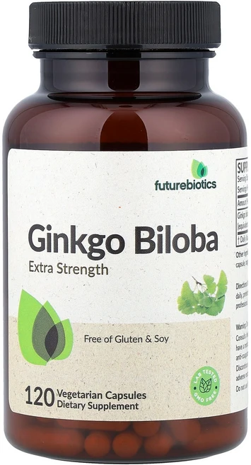 Futurebiotics 은행나무 베지 캡슐 120정 Futurebiotics (퓨처바이오틱스) - 쿠팡
