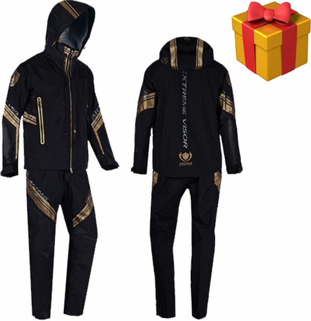 [명인피싱] 아티누스 사계절 도시형 낚시복 세트, 1. 도시형 Black